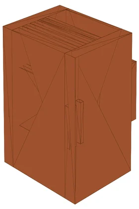Flat  Panel  True  Style  T  M  F7011  Mahogany  Doors